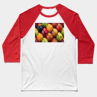 Fruit Mix #4 Baseball T-Shirt